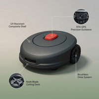 LawnPilot AeroCut Pro 500 Robot Mower — Lifestyle