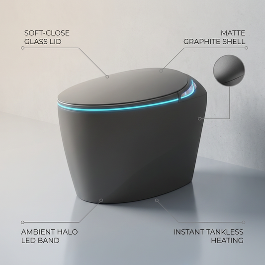 Luminexa ArcGlow Smart Toilet — Lifestyle