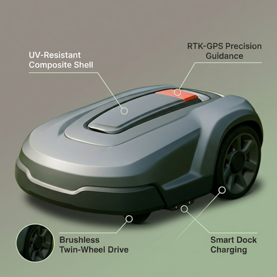VerdantForge Stride X900 Robot Mower
