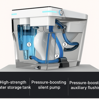 Velluxe NeoBlack Smart Toilet
