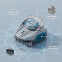 AquaSentinel Pro Robotic Pool Vacuum — Lifestyle